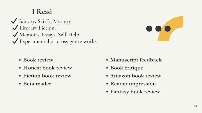 offer soulful and clear beta reader feedback on your book