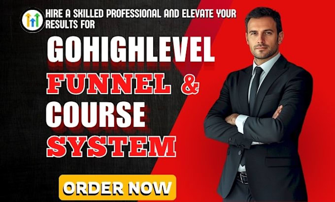 gohighlevel salesfunnel landing page go high level course setup sales marketing