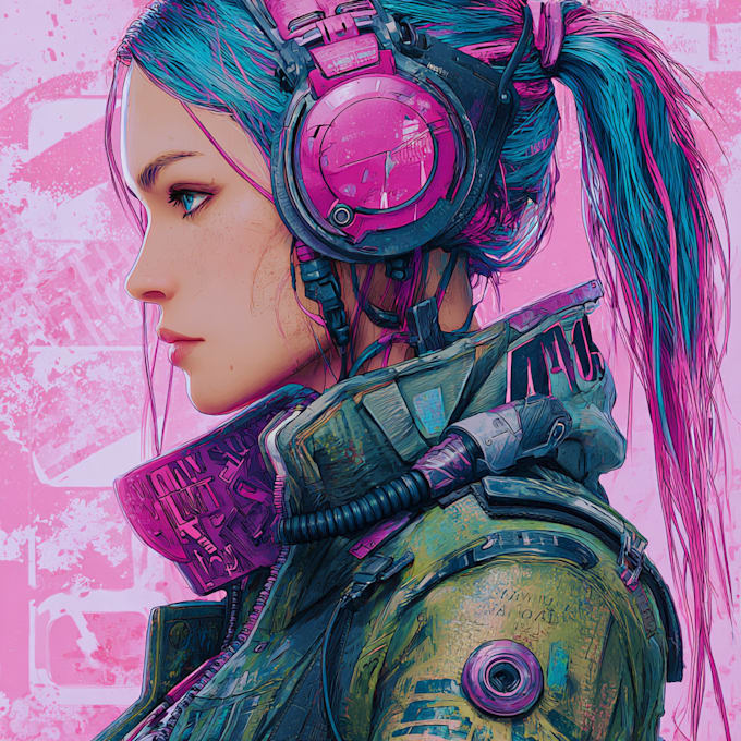 create high quality, futuristic cover art for your music