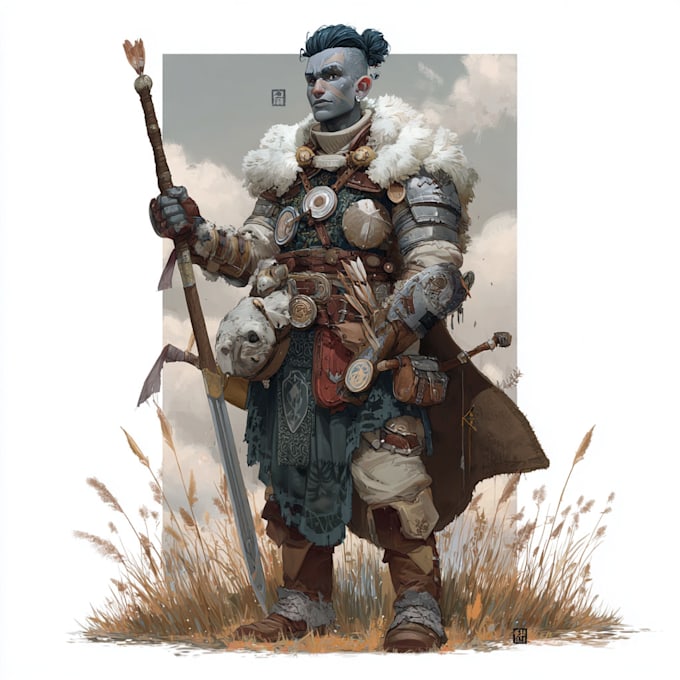 dnd character art and dnd character art