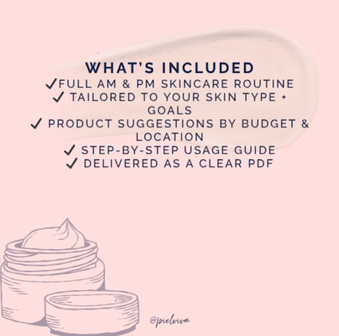 create your personalized skincare routine from scratch