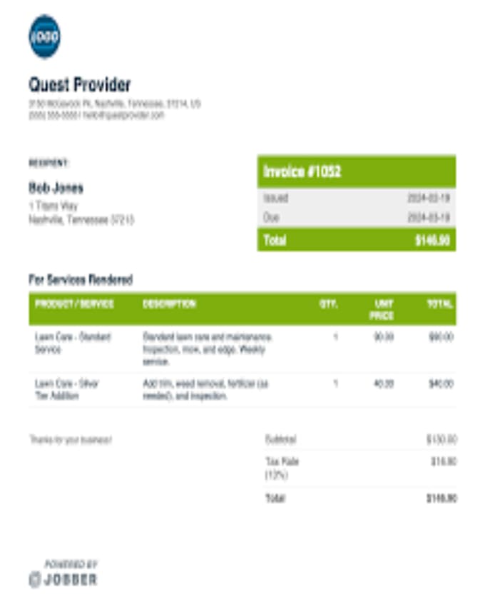 create an auto invoice generator that sends automated custom emails