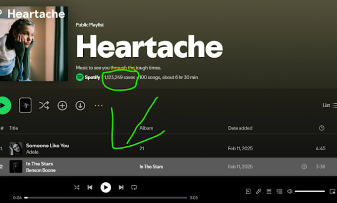 pitch one song for playlist placement