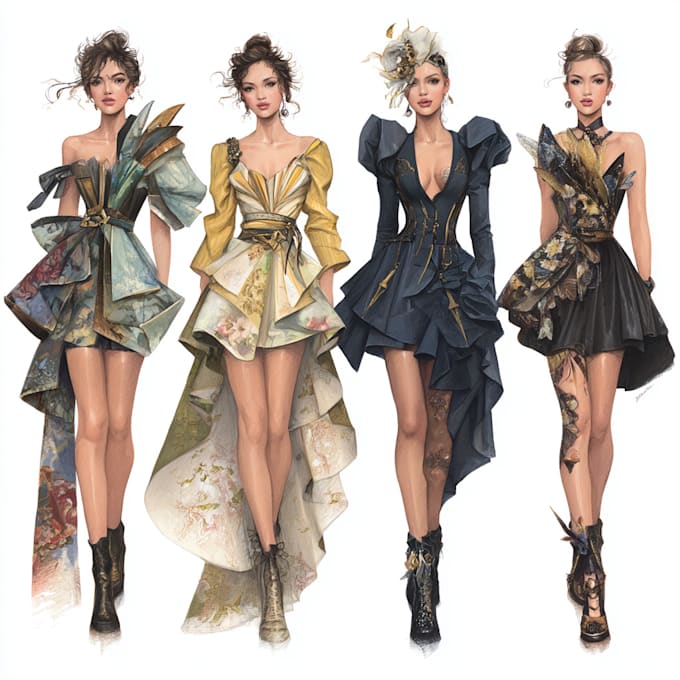 design a fashion collection fast