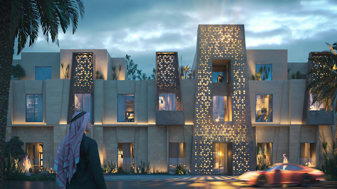 create high end architectural visuals using corona render