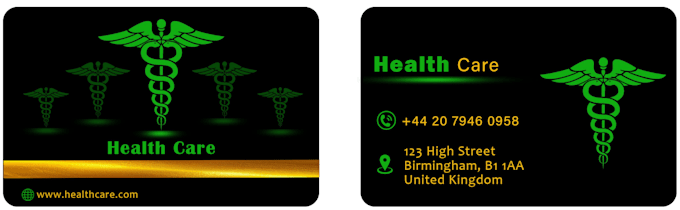 design professional bussiness card