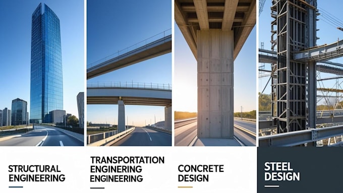 do structural engineering, including concrete and steel design,
