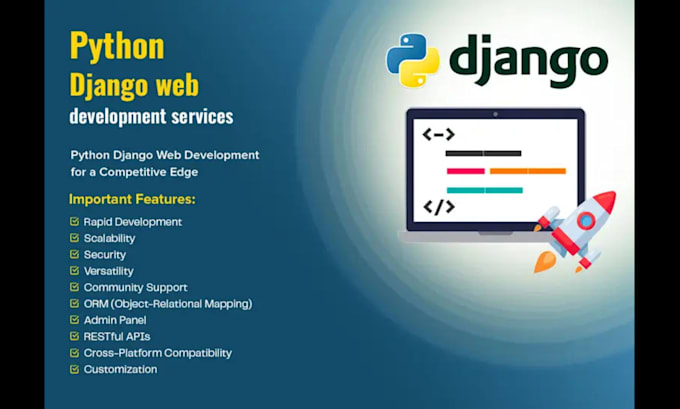 develop responsive python web applications using django, flask