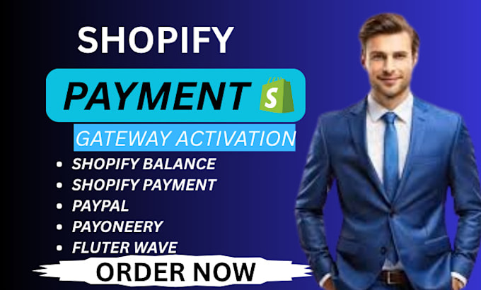 activate shopify payment, payment gateway, paypal, payoneer into your store