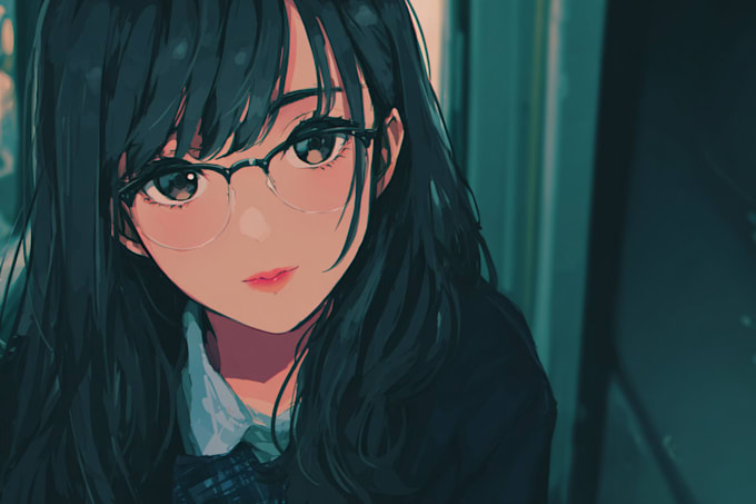 design visual novel anime character