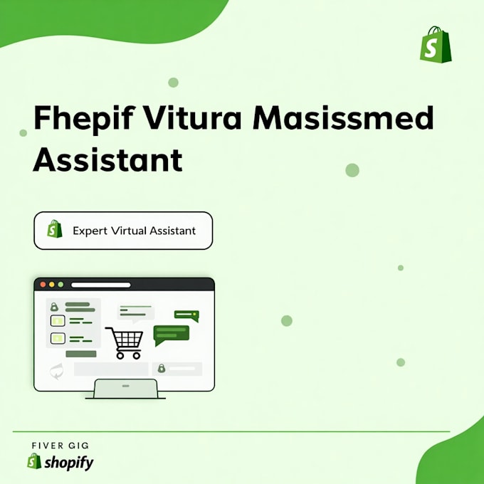 manage your shopify store as a professional virtual assistant