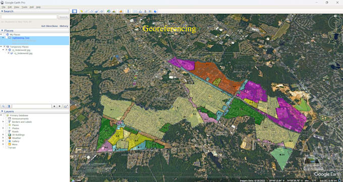 do mapping, digitization, georeferencing in qgis and arcgis