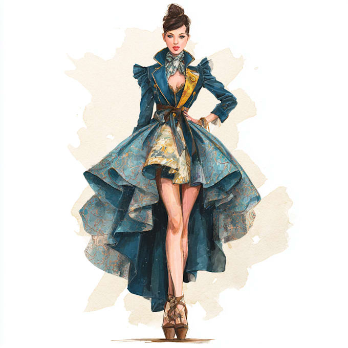 create factory support fashion tech pack designs