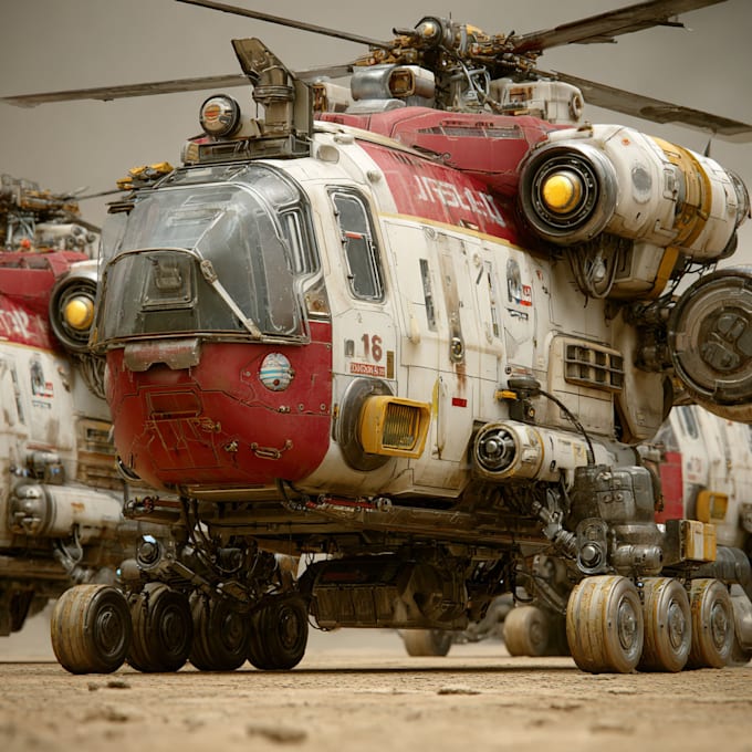 model hard surface scifi vehicles, spaceships