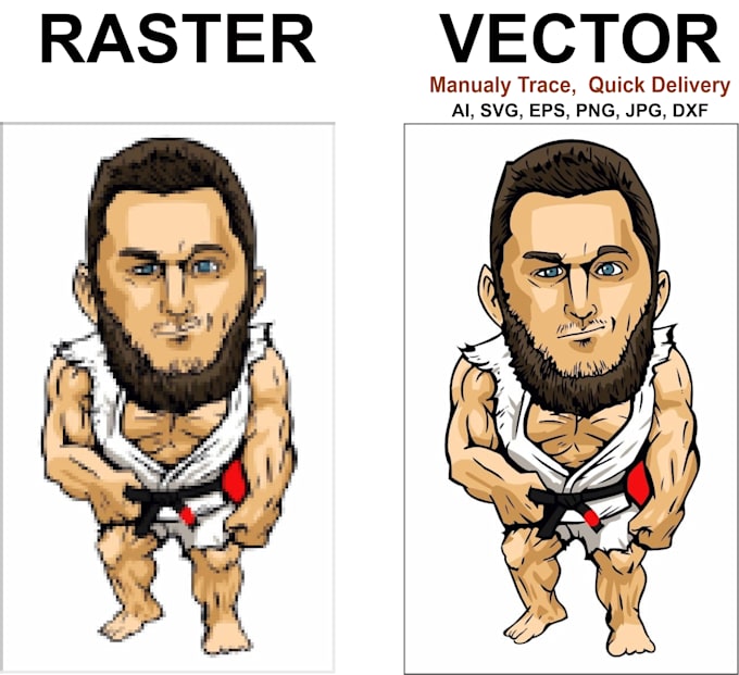 vector tracing logo, vectorize image, raster to vector ai