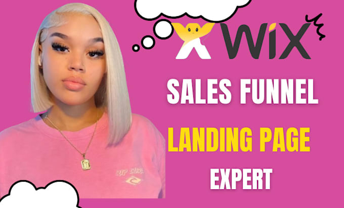 setup profitable wix sales funnel wix landing page wix marketing wix site revamp