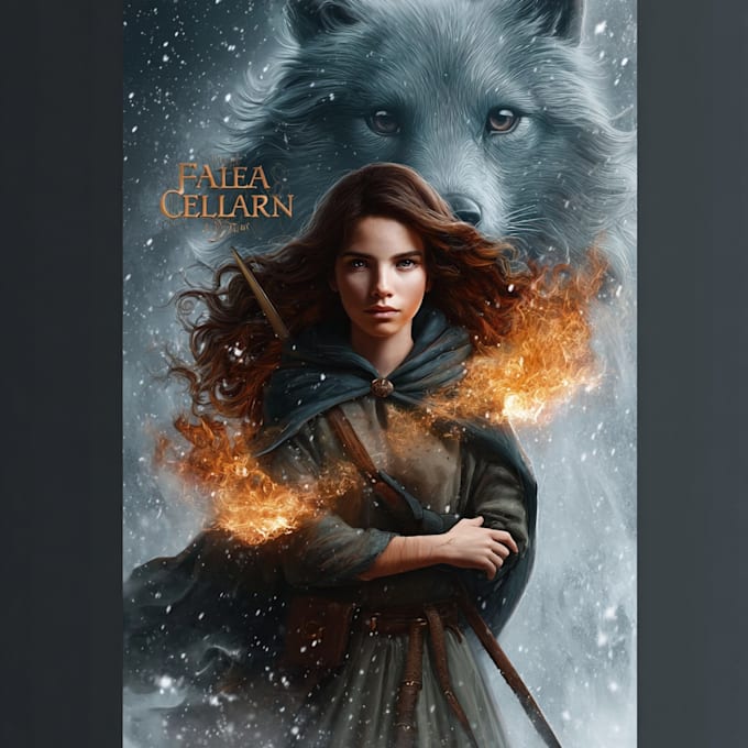 illustrate fantasy book covers and ebook covers