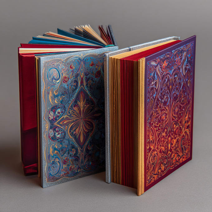 create interior book layout, formatting with cover