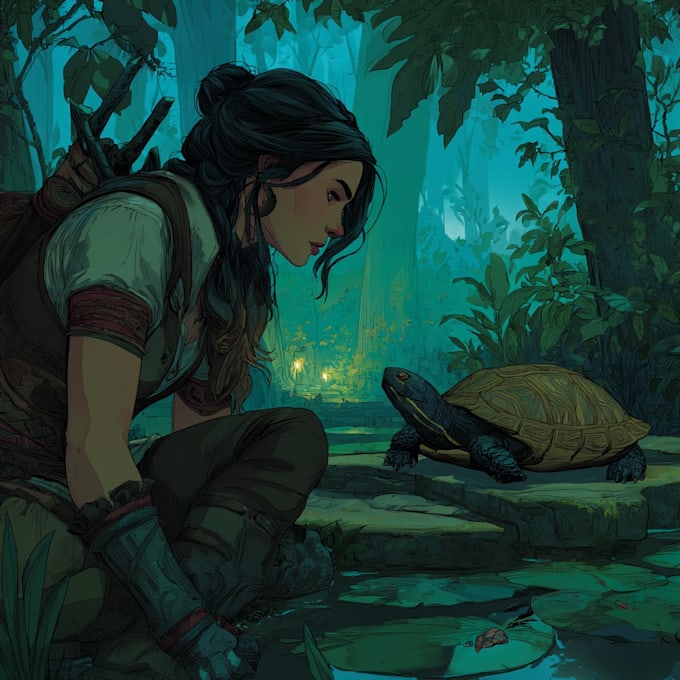 Dibujar arte conceptual, arte de cómic e ilustraciones de fantasía de
