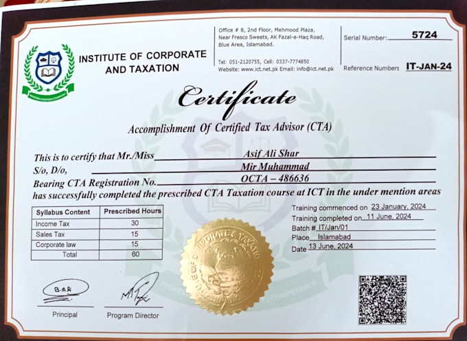 be your trusted tax consultant in pakistan