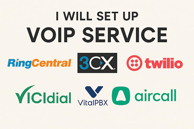 3cx, ringcentral, twilo, pbx, vopi, vapi ai, aircall, phone system setup