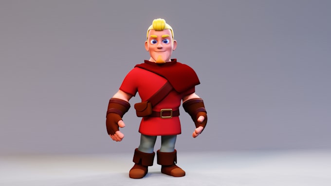 create stylized 3d character modelling