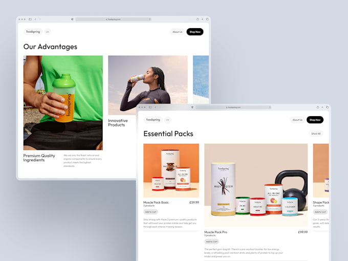 build private label supplement website, nutrition supplement store, wellness