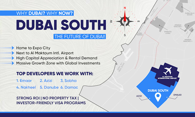 help you buy property in dubai with high ROI