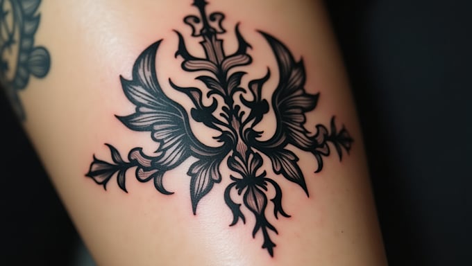 make high end linework tattoo wonderfull design for you