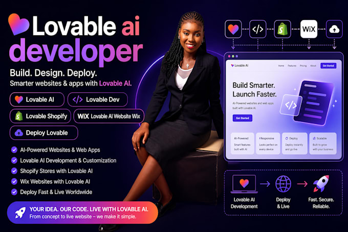 build fix, web app with lovable website, bolt, replit, claude shopify ai, cursur