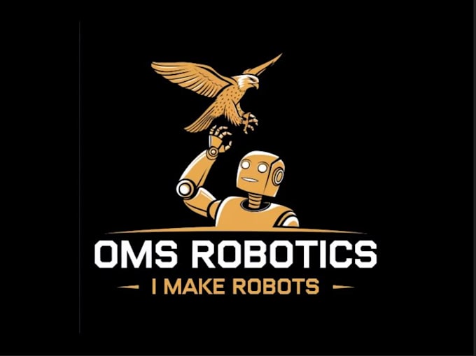design proffesional robot logo