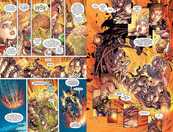 create professional comic book illustration or cover art for you