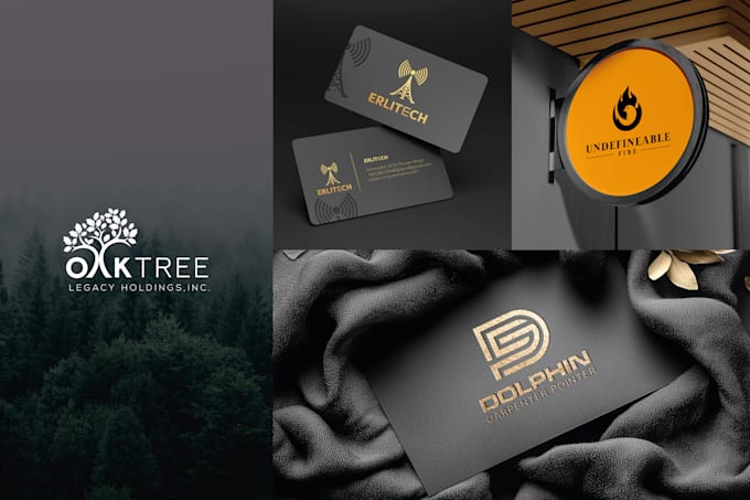 do modern minimalist professional logo design with copyright