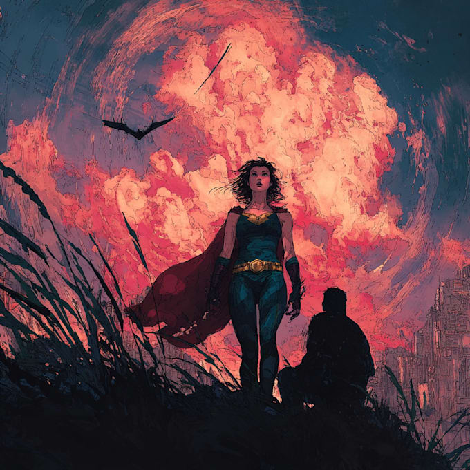 do comic cover arts for your stories