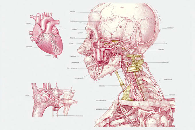 make highly customized medical and anatomy illustrations