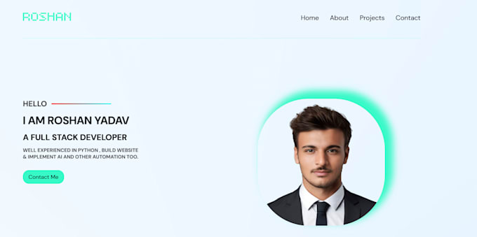develop custom flask app to build website and API