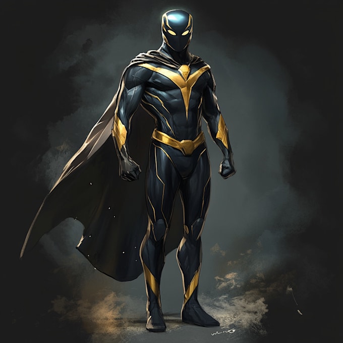 create superhero caricature for you