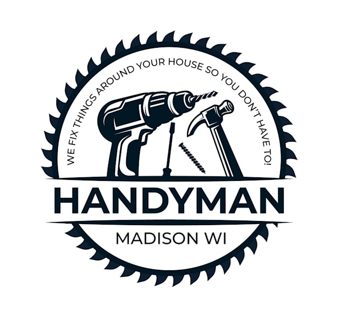 do modern professional handyman logo desgin