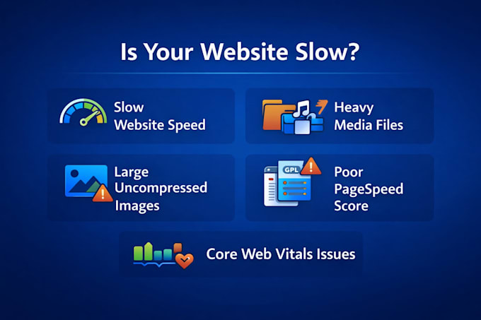 optimize images and media for faster wordpress websites