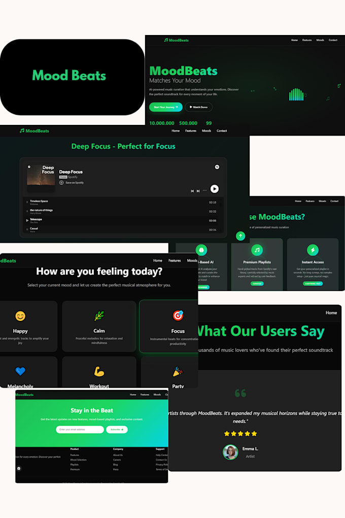 Crear una página de aterrizaje responsive en html y css con interfaz y ...