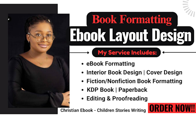 do ebook formatting, interior layout design, paperback, amazon KDP kindle ebook