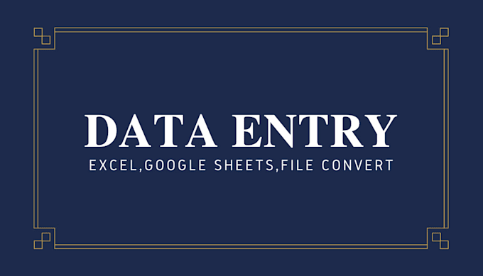 data entry, copy paste, pdf to excel