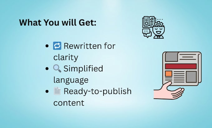 rewrite and simplify technical content for a wider audience