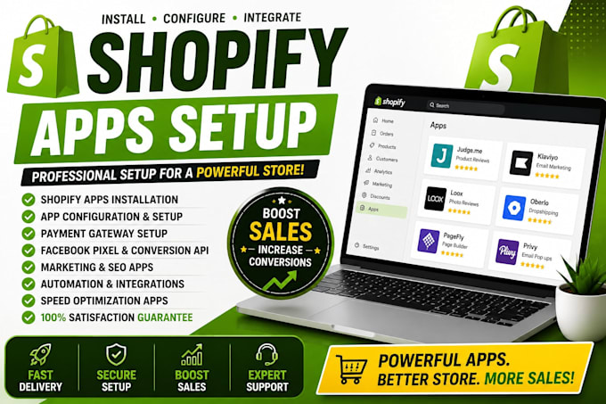 do shopify apps or plugins installation on shopify website