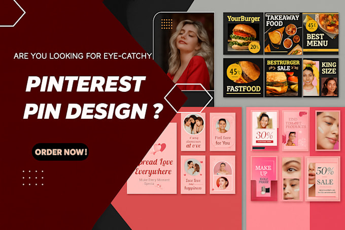 design scroll stopping branded pinterest pins for blogs products and coaches