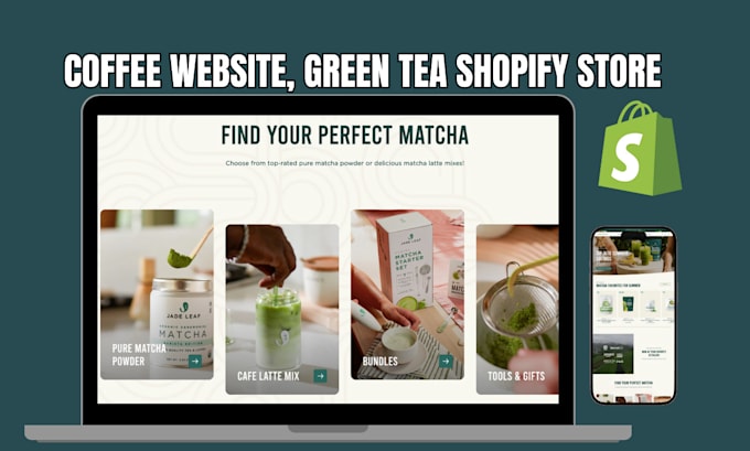 matcha shopify store matcha green tea coffee website matcha private label store
