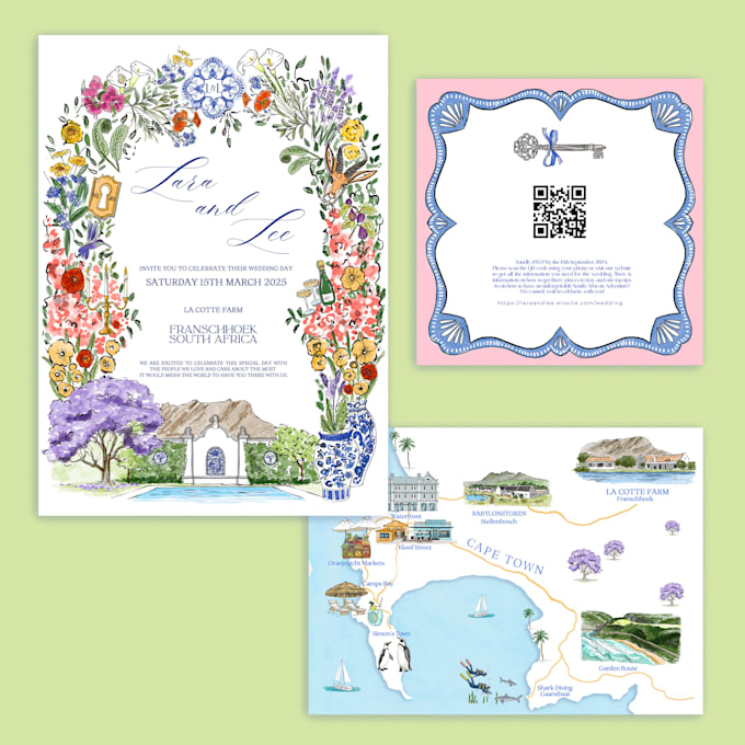design wedding, birthday or party invitation card