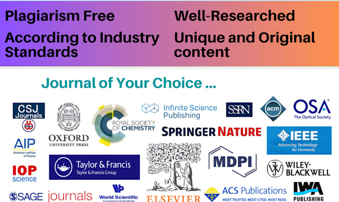 proofread conference, thesis, journal article, or scientific paper