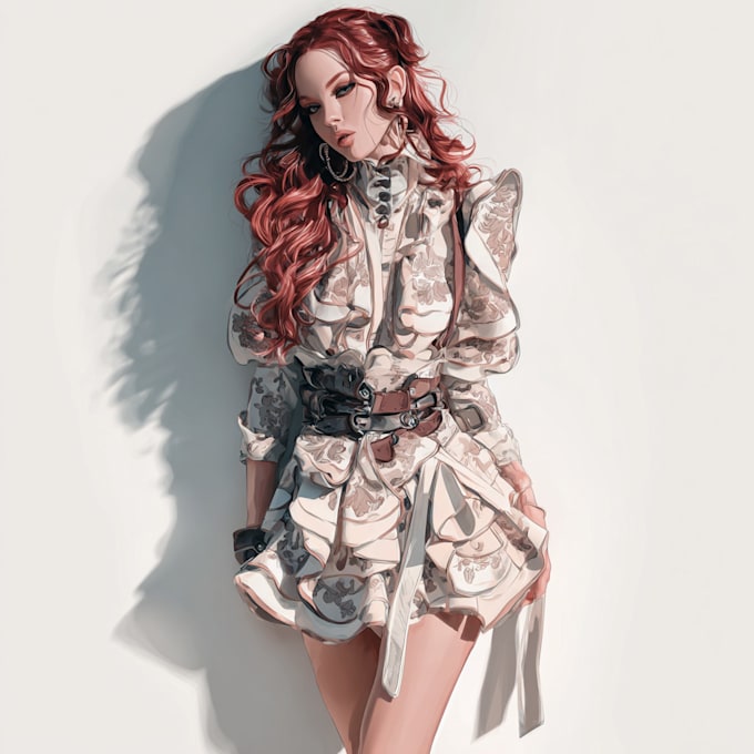 do fashion activewear design or technical flat cad design