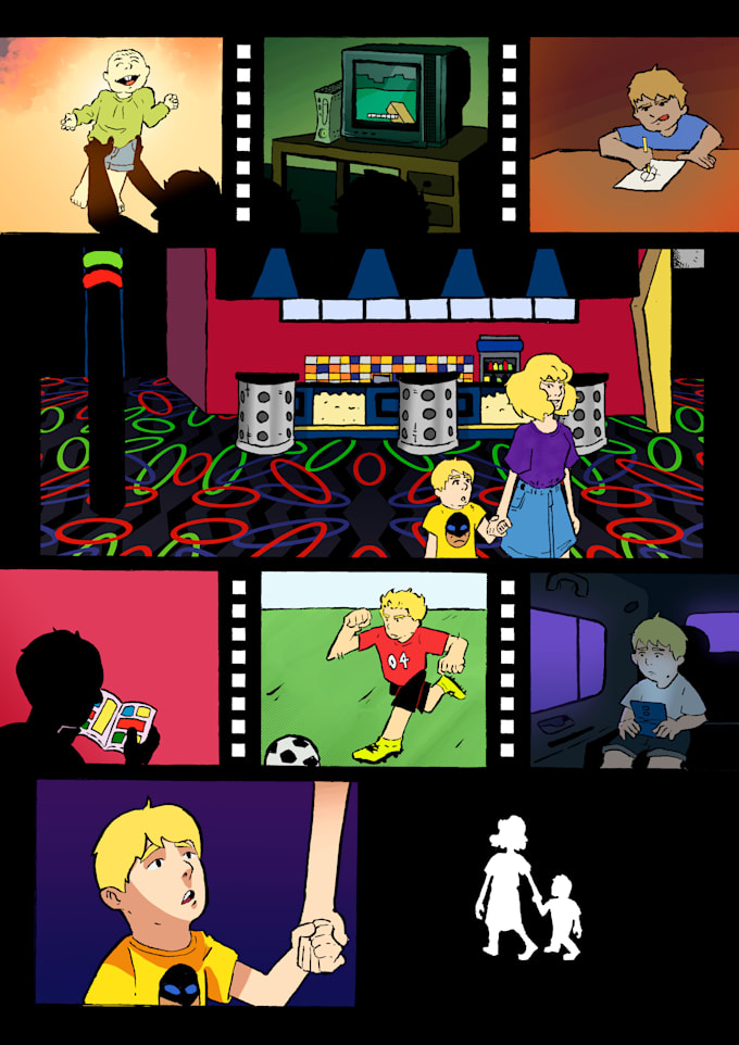 draw a comic book for your script